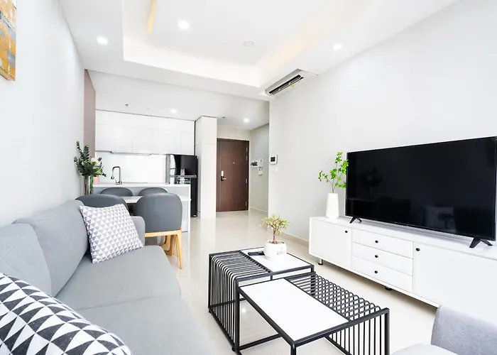 Min\' Apartment - Rivergate Residence Downtown Bui Vien - Free Pool