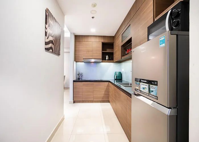 Min\' Apartment - Rivergate Residence Downtown Bui Vien - Free Pool