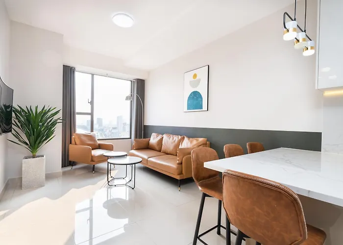 Min\' Apartment - Rivergate Residence Downtown Bui Vien - Free Pool