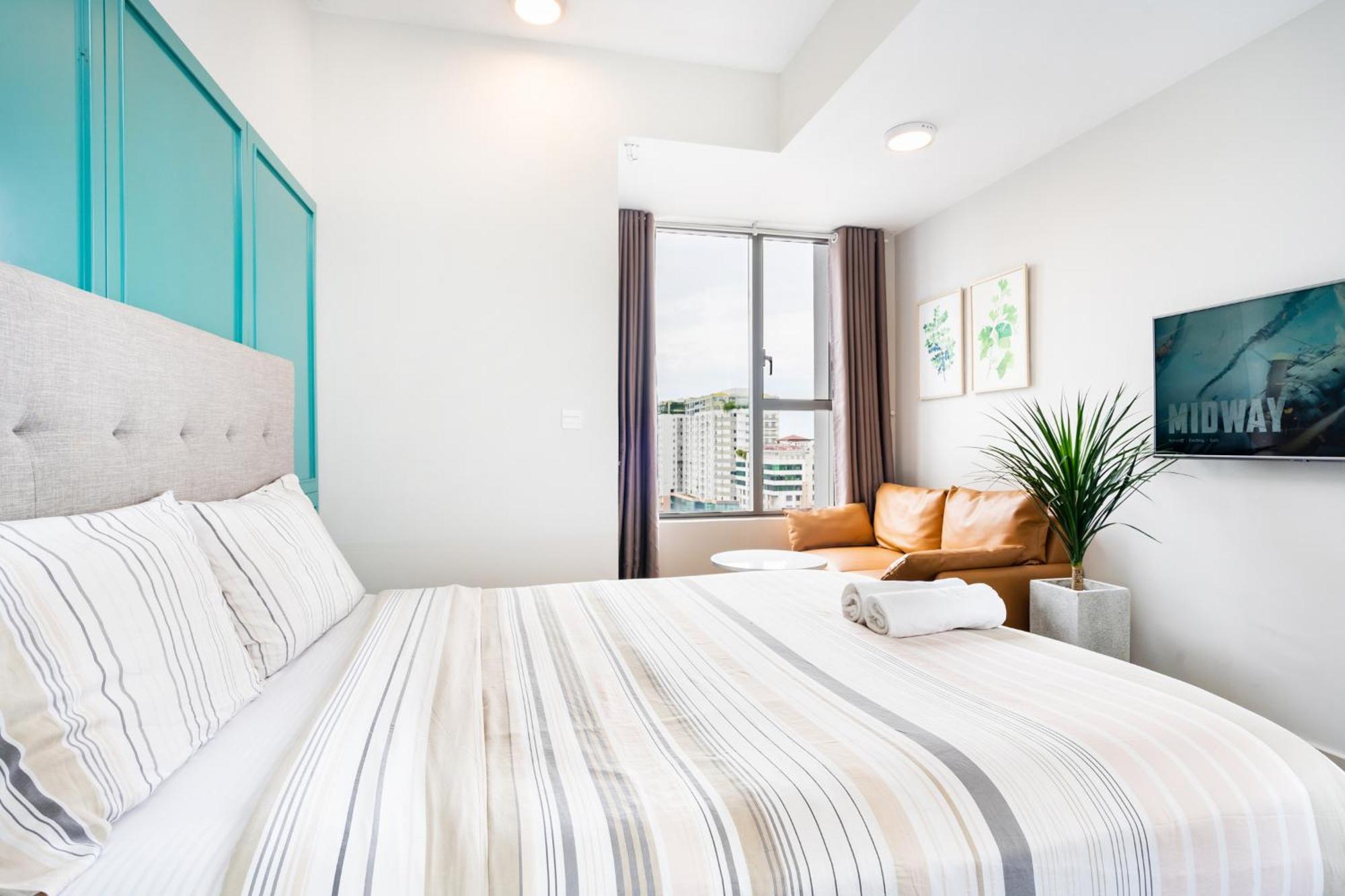 Apartment Min' - Rivergate Downtown Bui Vien - Free Pool *