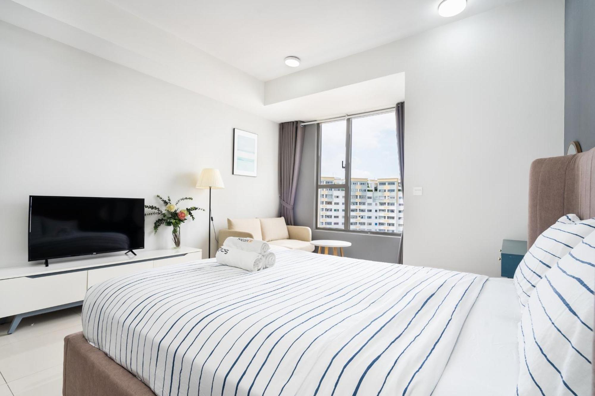 Apartment Min' - Rivergate Downtown Bui Vien - Free Pool